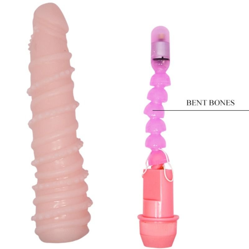 Baile - Flexi Vibe Sensual Spiral Vibrator 19.5 Cm BAILE - FLEXI VIBE SENSUAL SPIRAL VIBRATOR 19.5 CM