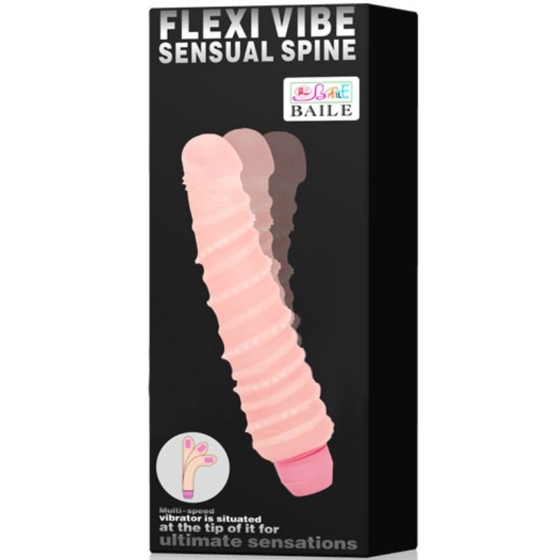 Baile - Flexi Vibe Sensual Spiral Vibrator 19.5 Cm BAILE - FLEXI VIBE SENSUAL SPIRAL VIBRATOR 19.5 CM