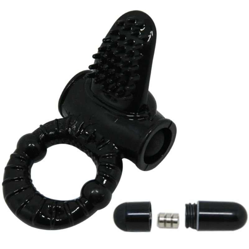 Baile - Sweet Ring Vibrating Ring With Textured Rabbit BAILE - SWEET RING VIBRATING RING WITH TEXTURED RABBIT