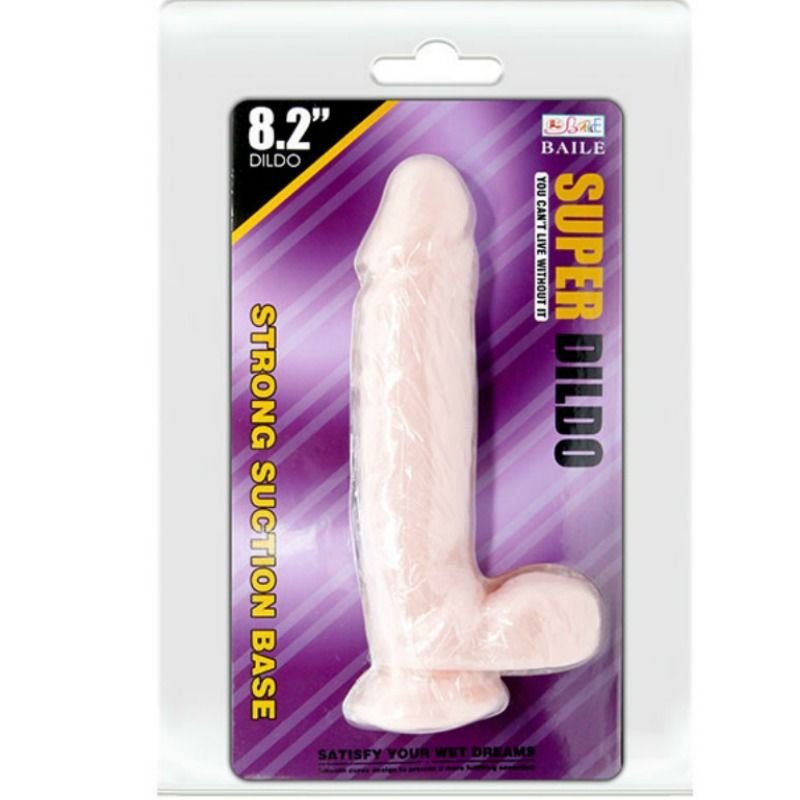 Baile - Super Realistic Natural Dildo 21.5 Cm BAILE - SUPER REALISTIC NATURAL DILDO 21.5 CM