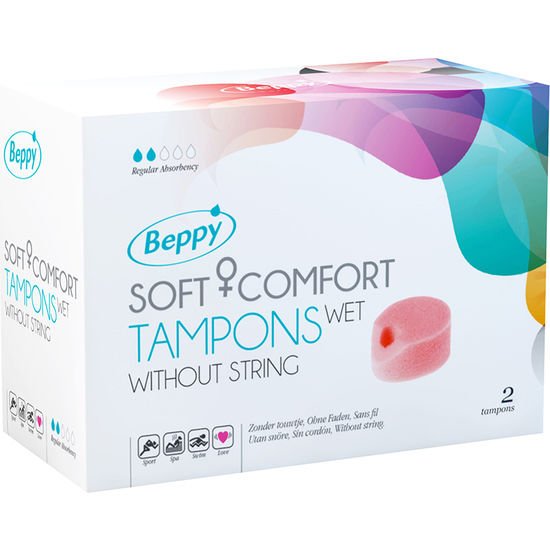 BEPPY - SOFT COMFORT TAMPONS WET 2UNITS BEPPY