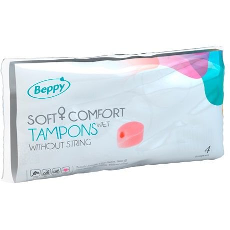 BEPPY - SOFT COMFORT TAMPONS WET 4 UNITS BEPPY