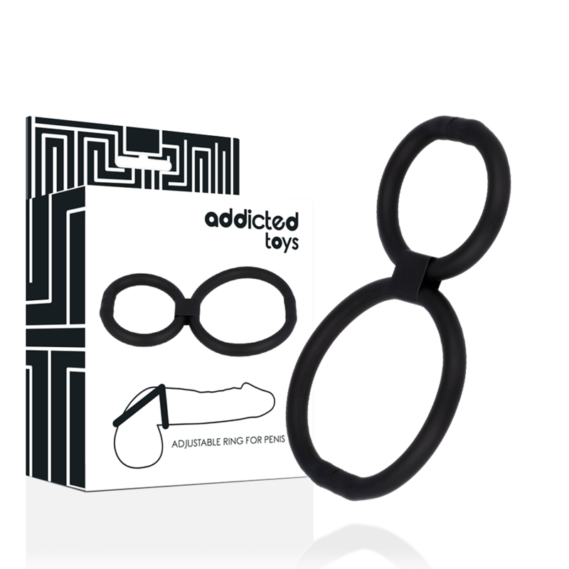 Buy Addicted Toys - Adjustable Rings For Penis