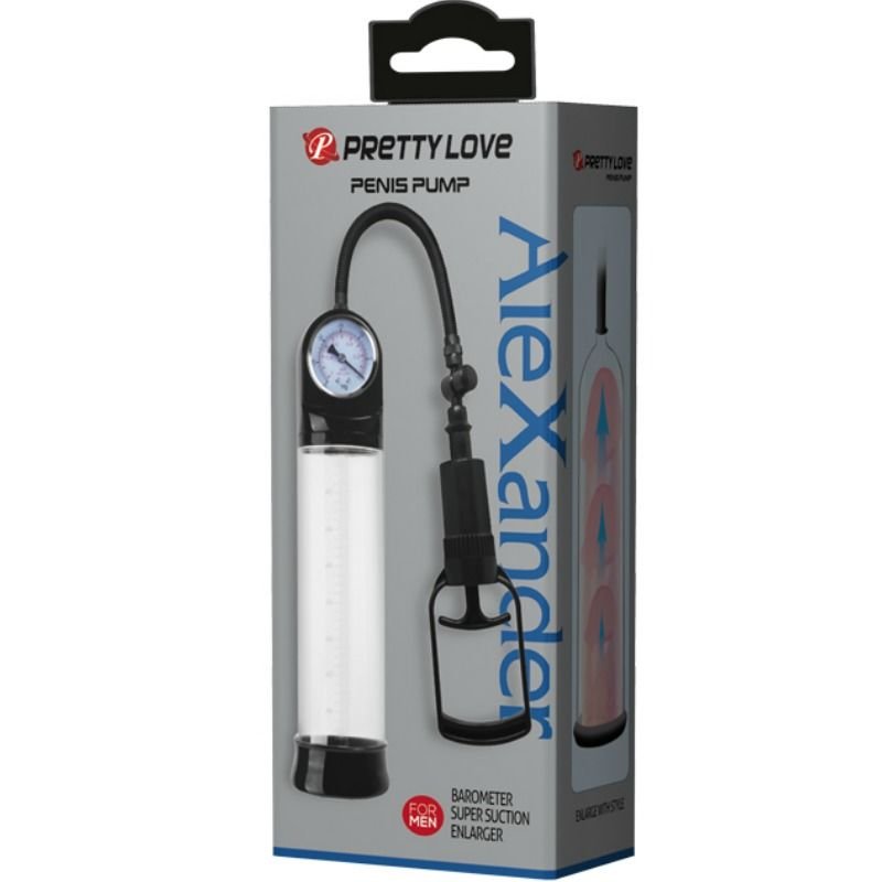 Pretty Love - Erection Pump With Barometer PRETTY LOVE - ERECTION PUMP WITH BAROMETER