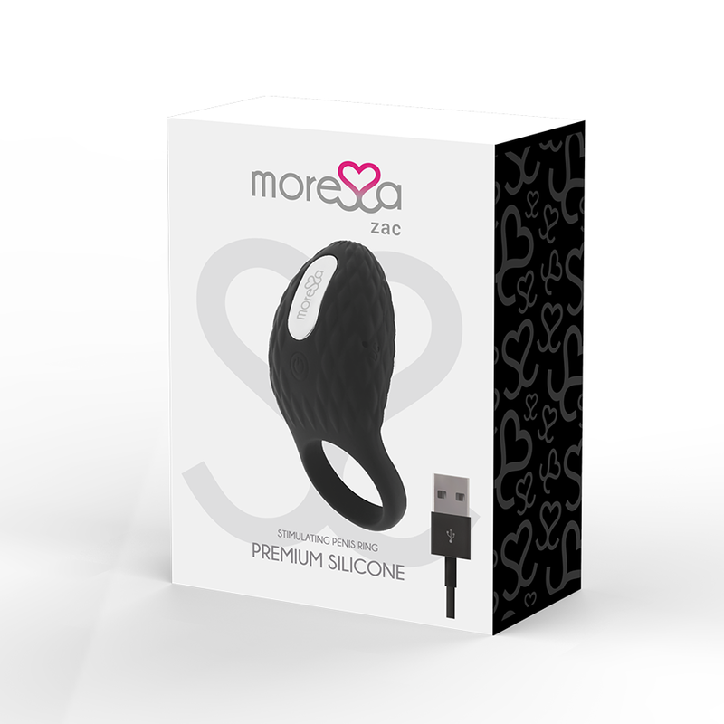 Moressa Zac Premium Rechargeable Vibrating Ring MORESSA ZAC PREMIUM RECHARGEABLE VIBRATING RING