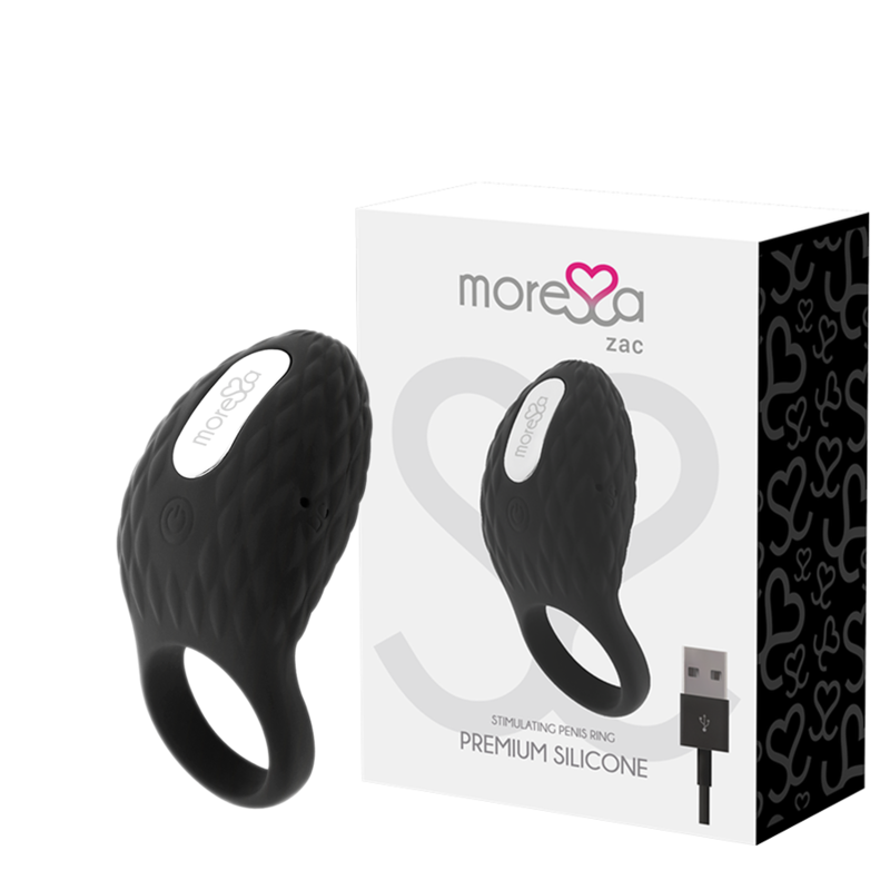 MORESSA ZAC PREMIUM RECHARGEABLE VIBRATING RING MORESSA