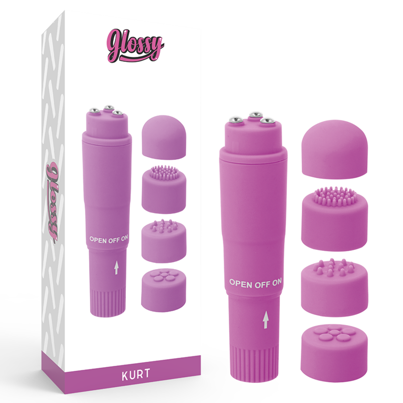 Buy Glossy - Kurt Pocket Massager Purple