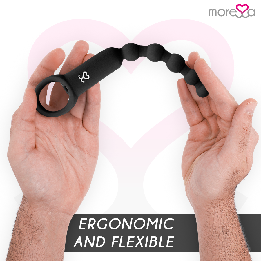 MORESSA - RONIE REMOTE CONTROL BLACK ANAL PLEASURE