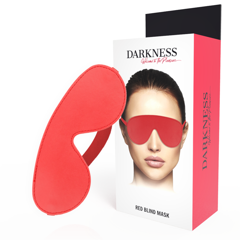 DARKNESS - HIGH QUALITY RED MASK DARKNESS BONDAGE