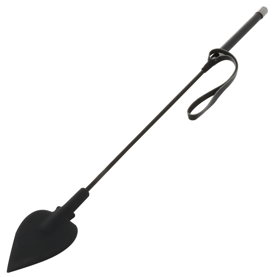 DARKNESS - BLACK SILICONE WHIP 60CM DARKNESS SENSATIONS