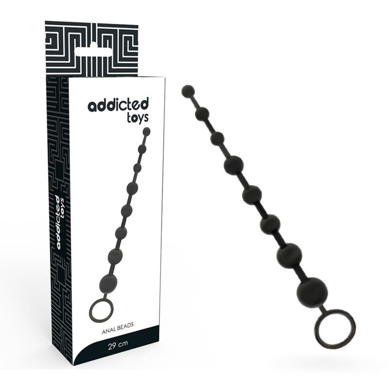 ADDICTED TOYS - ANAL BEADS 29 CM BLACK ADDICTED TOYS