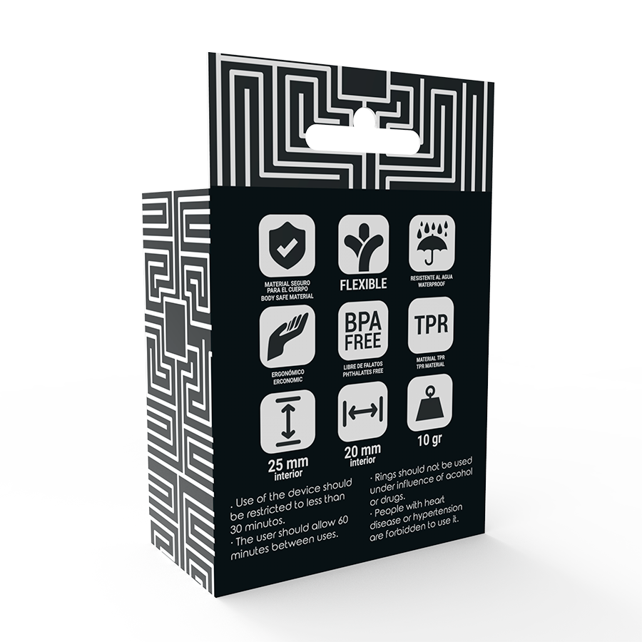 Addicted Toys - C-ring Set Black ADDICTED TOYS - C-RING SET BLACK