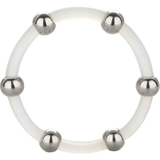 Buy Calexotics - Steel Beaded Silicone Ring Xl
