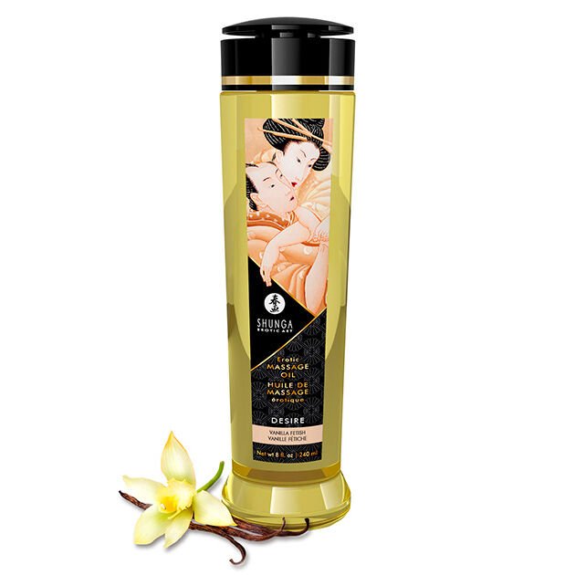 Buy Shunga - Desire Erotic Massage Oil 240 Ml