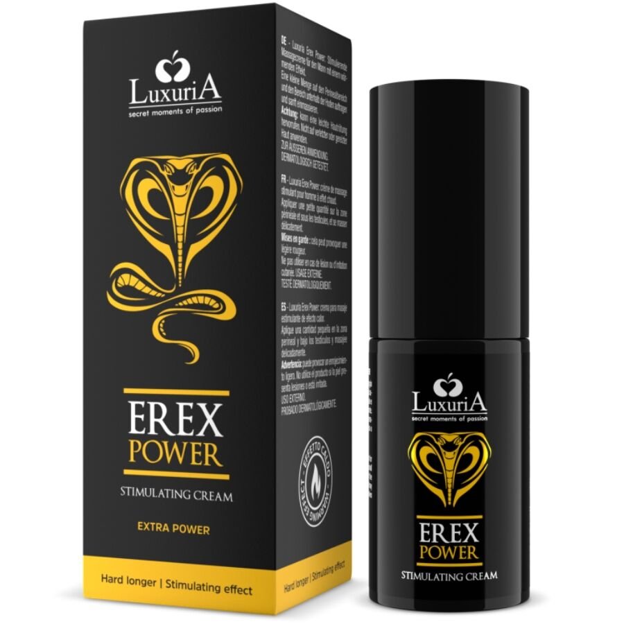 Buy Intimateline Luxuria - Erex Power Hard Longer Penis Cream 30 Ml