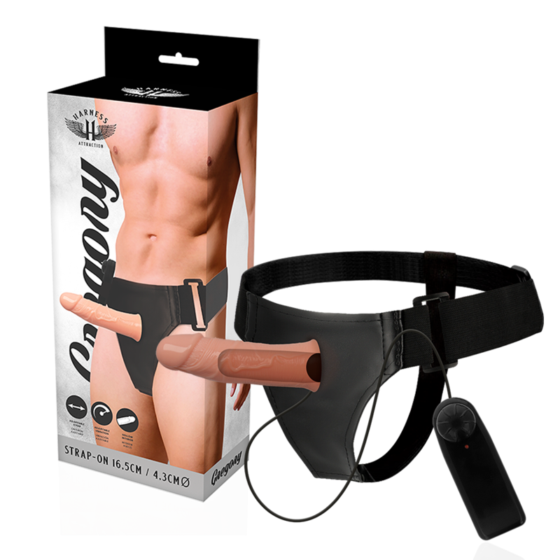 Buy Harness Attraction - Gregory Hollow Rnes With Vibrator 16.5 Cm -o- 4.3 Cm