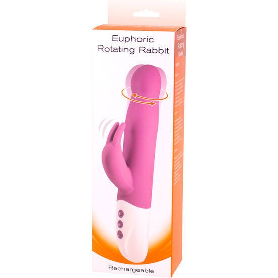Seven Creations - Euphoric Bunny Vibrator With Lilac Rotation SEVEN CREATIONS - EUPHORIC BUNNY VIBRATOR WITH LILAC ROTATION