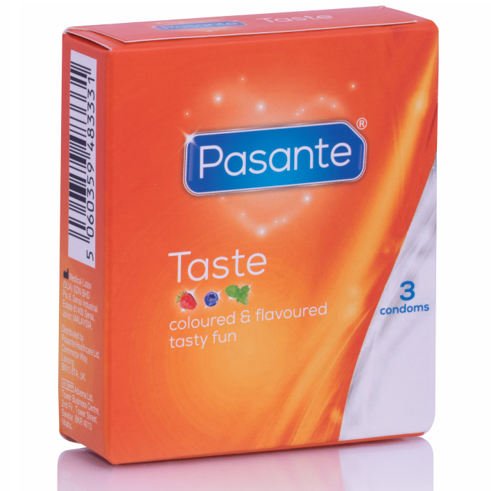 Buy Pasante - Condoms Flavors 3 Units