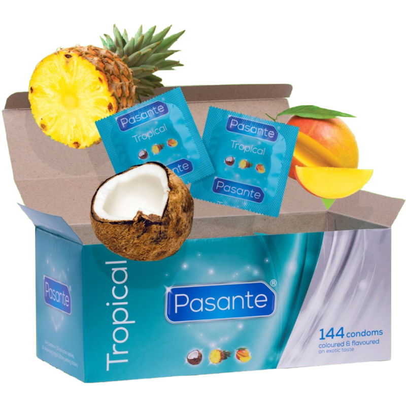 Buy Pasante - Condoms Tropical Flavors 144 Units