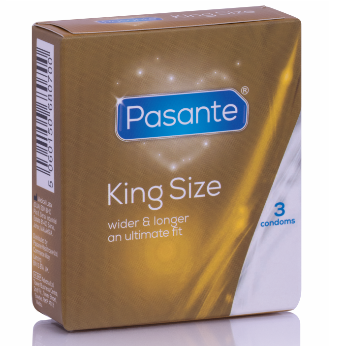 Buy Pasante - Condoms King Size 3 Units