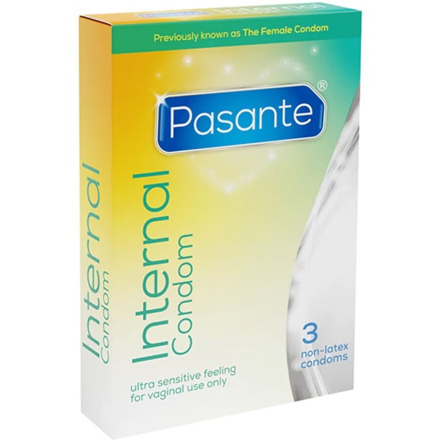 Buy Pasante - Internal Condom Non-latex 3 Units Pasante - Internal Condom Non-latex 3 Units