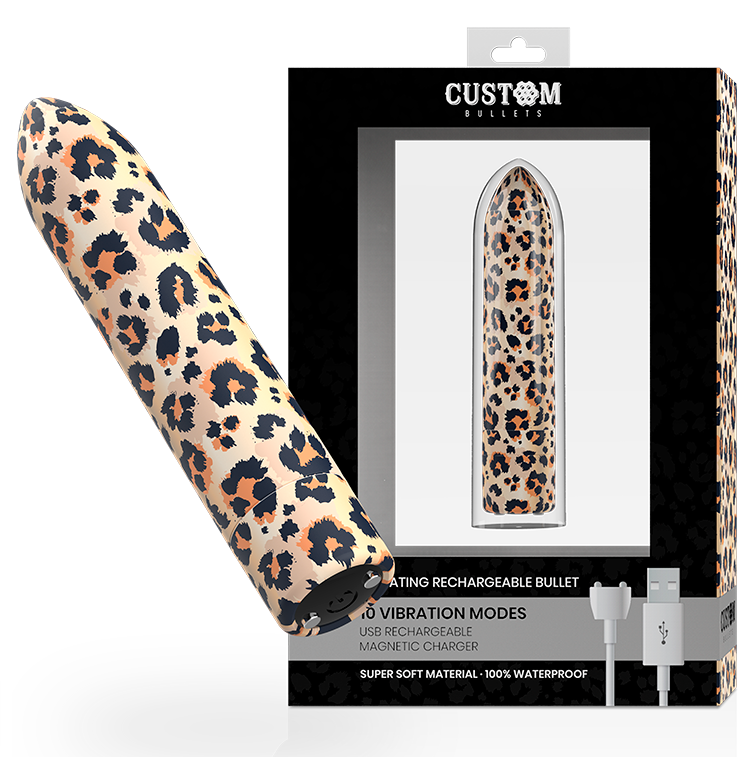 Buy Custom Bullets - Leopard Magnetic 10 Intensities