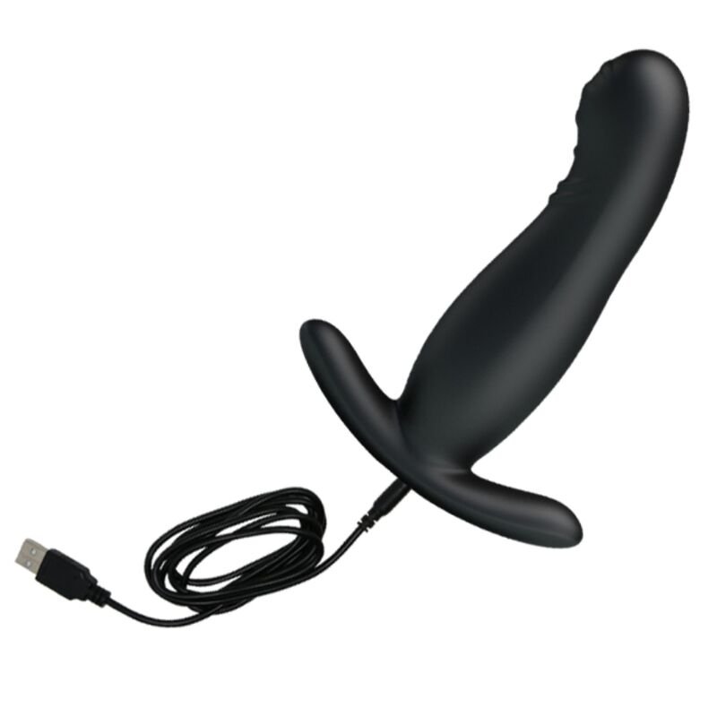 Mr Play - Rechargeable Black Prostate Massager MR PLAY - RECHARGEABLE BLACK PROSTATE MASSAGER