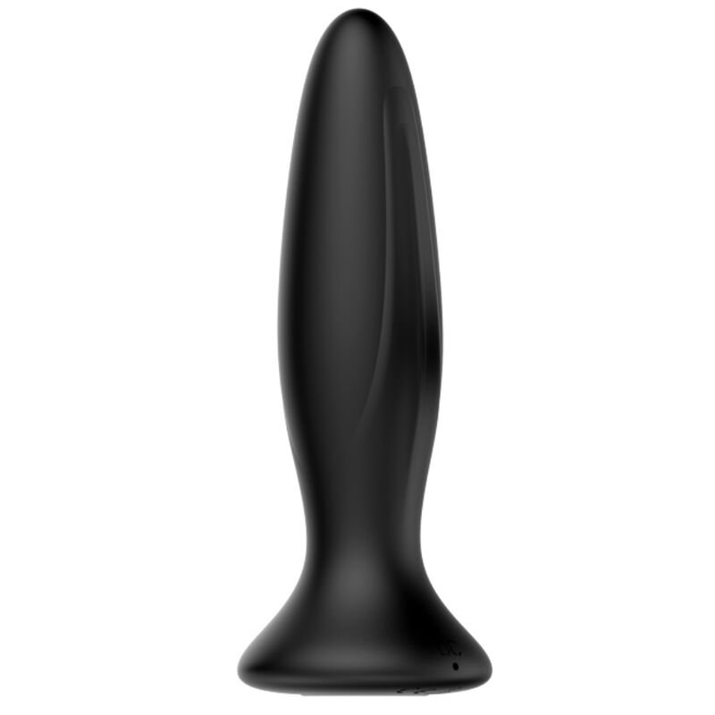 Mr Play - Rechargeable Black Vibrator Anal Plug MR PLAY - RECHARGEABLE BLACK VIBRATOR ANAL PLUG