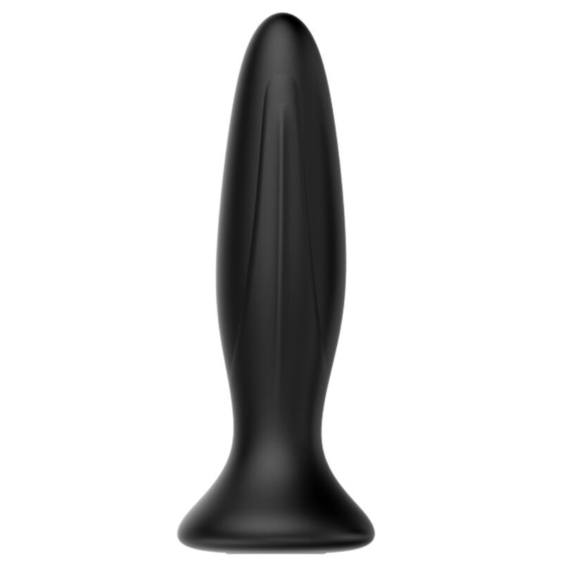 Mr Play - Rechargeable Black Vibrator Anal Plug MR PLAY - RECHARGEABLE BLACK VIBRATOR ANAL PLUG
