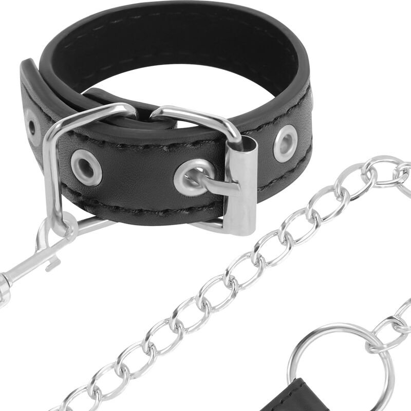 Darkness - Penis Ring With Strap DARKNESS - PENIS RING WITH STRAP
