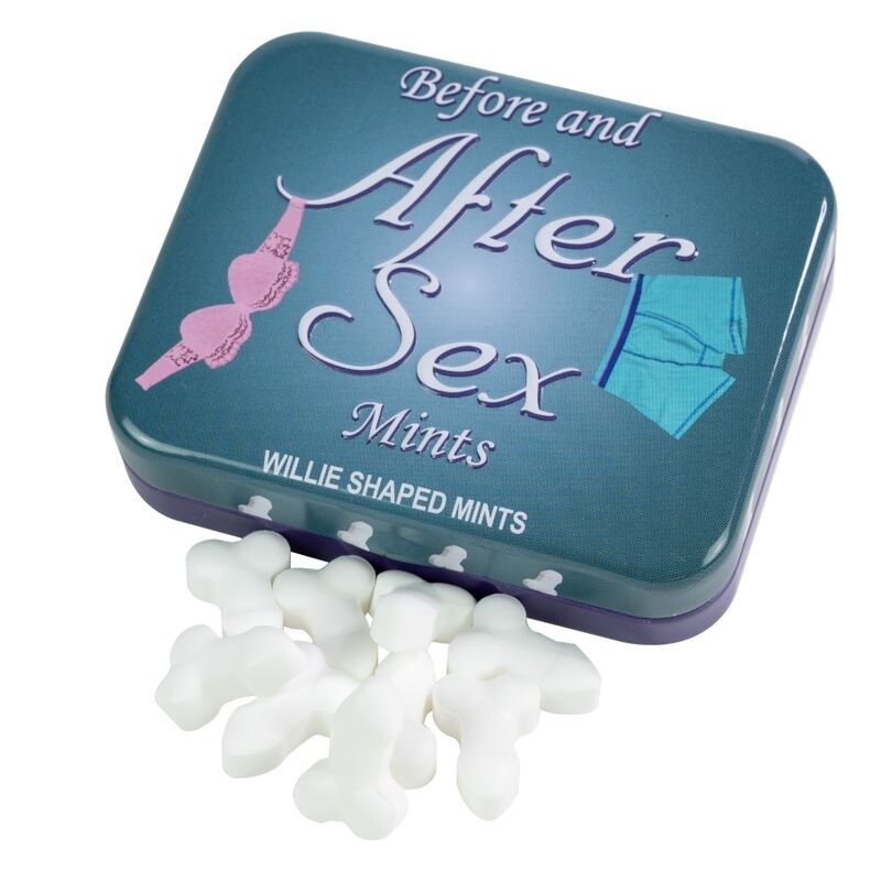 SPENCER & FLEETWOOD - MINT CANDY PENIS FORM FOR BEFORE AND AFTER SEX SPENCER & FLETWOOD