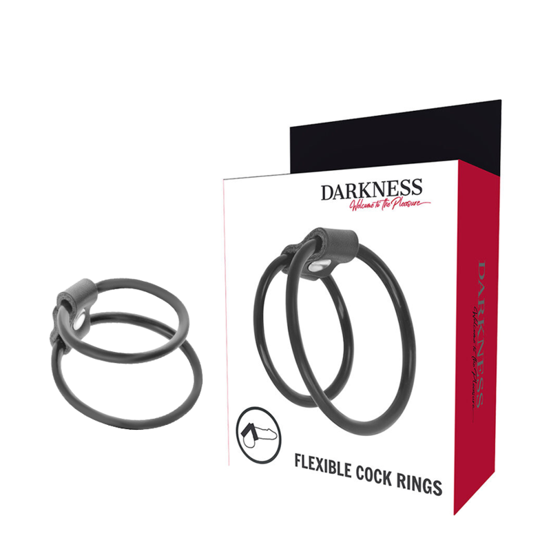 Buy Darkness - Enhancing Duo Penis Rings.