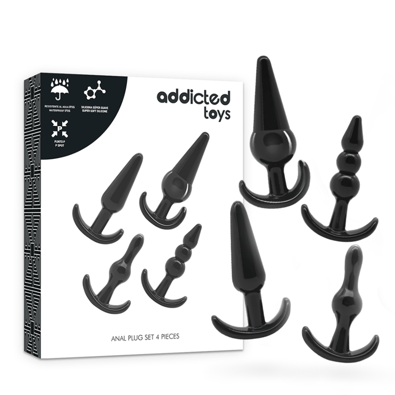 Buy Addicted Toys - Set 4 Anal Plugs