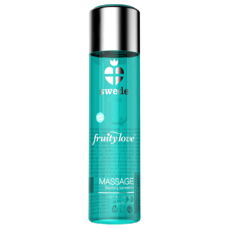Buy Swede - Fruity Love Warming Effect Massage Oil Black Currant And Lime 120 Ml