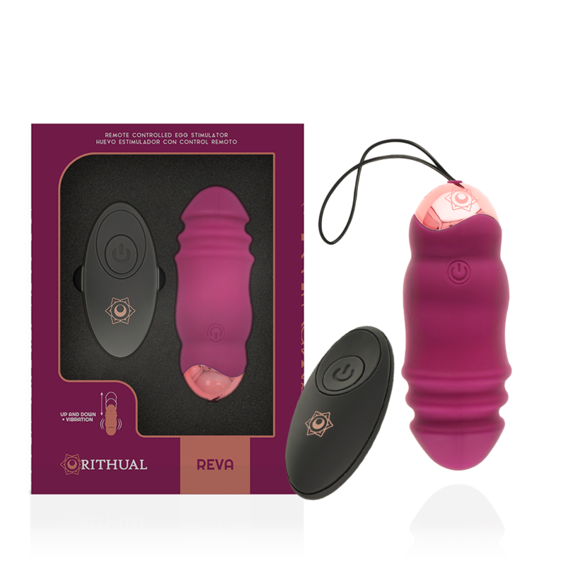 Rithual - Reva Egg Remote Control Up&down System + Vibration RITHUAL - REVA EGG REMOTE CONTROL UP&DOWN SYSTEM + VIBRATION
