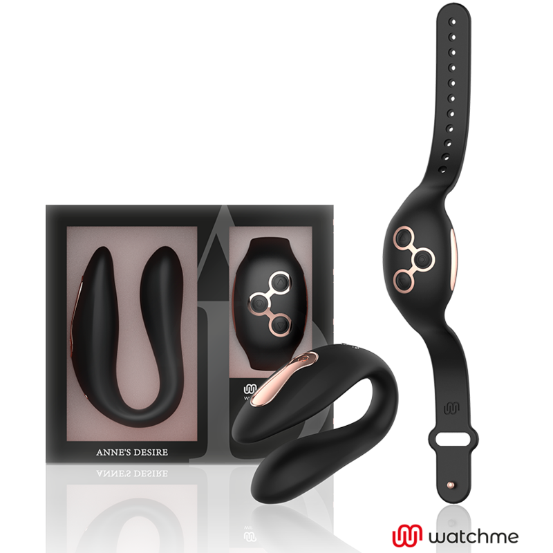 Buy Anne S Desire - Dual Pleasure Tecnolog A Watchme Black/gold