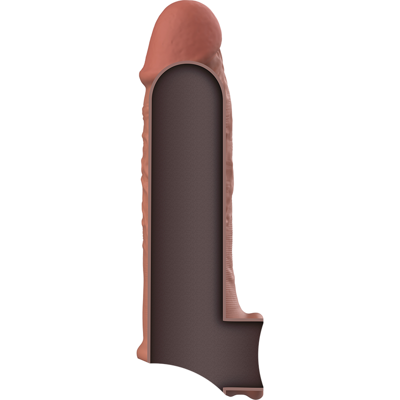 Virilxl - Liquid Silicone V9 Brown Penis Extension VIRILXL - LIQUID SILICONE V9 BROWN PENIS EXTENSION
