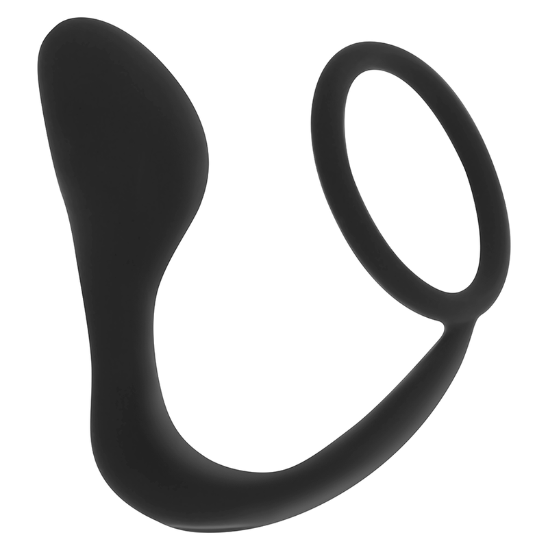 OHMAMA - SILICONE ANAL PLUG WITH RING 10.5 CM OHMAMA ANAL