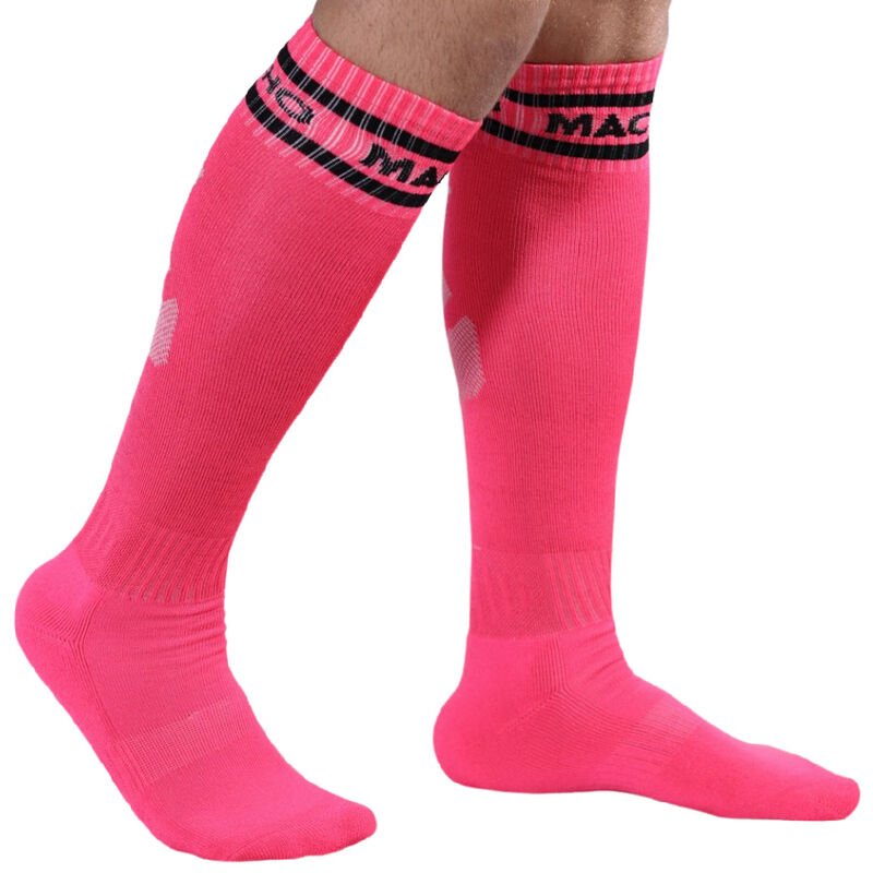 Macho - Long Socks One Size Pink MACHO - LONG SOCKS ONE SIZE PINK