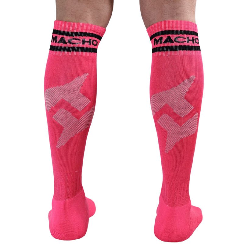 Macho - Long Socks One Size Pink MACHO - LONG SOCKS ONE SIZE PINK
