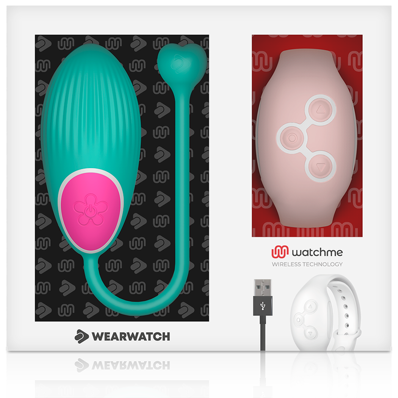 Wearwatch - Watchme Technology Remote Control Egg Sea Water / Pink WEARWATCH - WATCHME TECHNOLOGY REMOTE CONTROL EGG SEA WATER / PINK