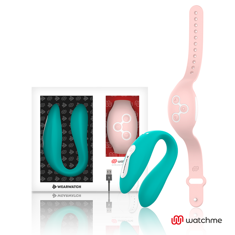 WEARWATCH - WATCHME DUAL TECHNOLOGY VIBRATOR SEA WATER / PINK WEARWATCH