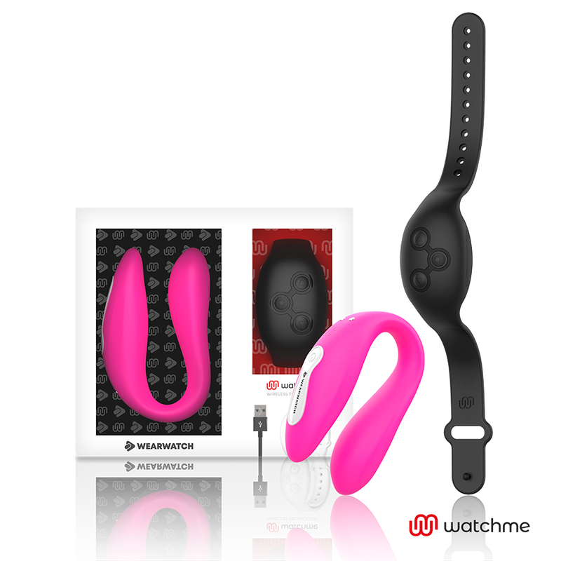 Buy Wearwatch - Watchme Dual Technology Vibrator Fuchsia/azabache