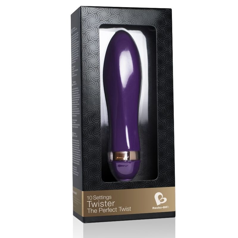 Rocks-off - Twister Vibrator 10 Modes ROCKS-OFF - TWISTER VIBRATOR 10 MODES