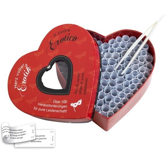 TEASE & PLEASE - HERZ VOLLER EROTIK & IL CUORE EROTIC RED TEASE&PLEASE