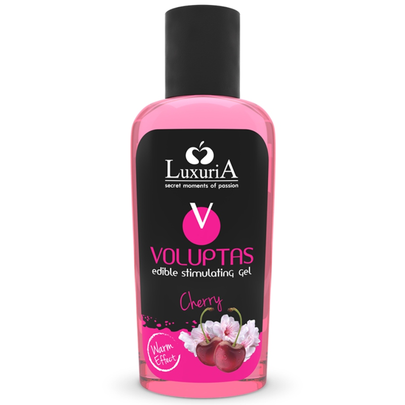 Buy Intimateline Luxuria - Voluptas Edible Massage Gel Warming Effect - Cherry 100 Ml