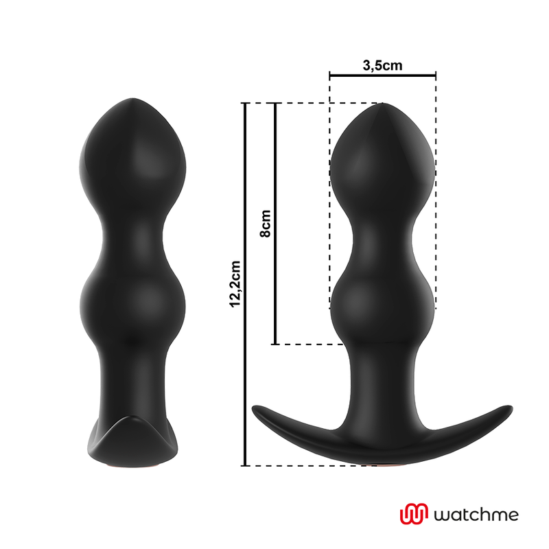 Anbiguo - Watchme Remote Control Plug Anal Vibrator Tiberio ANBIGUO - WATCHME REMOTE CONTROL PLUG ANAL VIBRATOR TIBERIO
