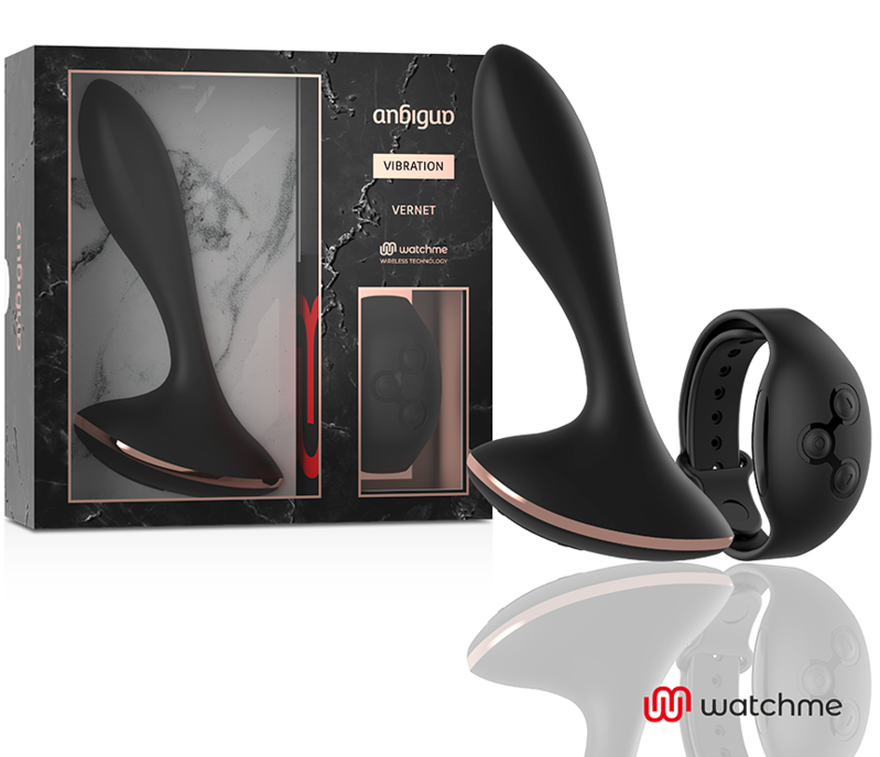Buy Anbiguo - Watchme Remote Control Vibrator Anal Plug Vernet