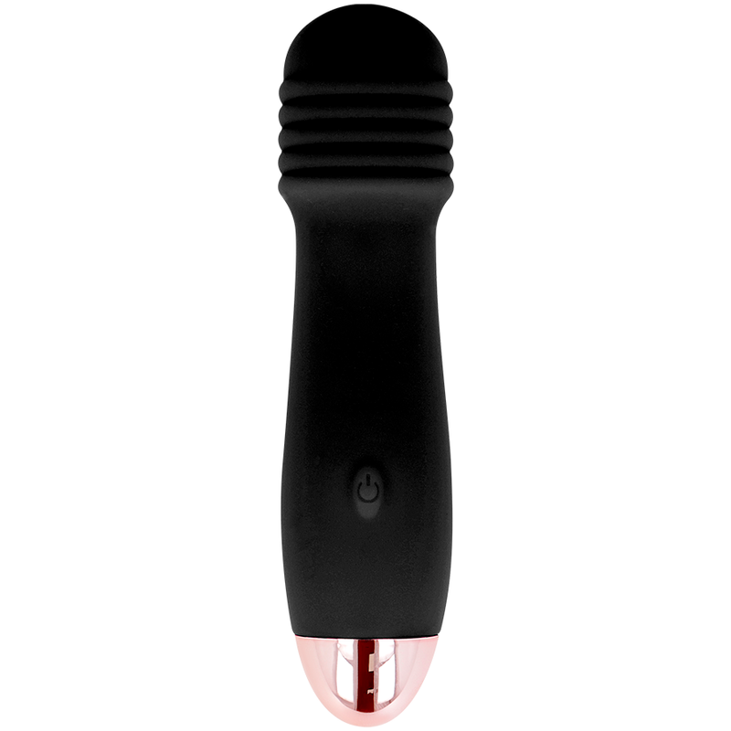 Dolce Vita - Rechargeable Vibrator Three Black 7 Speed DOLCE VITA - RECHARGEABLE VIBRATOR THREE BLACK 7 SPEED