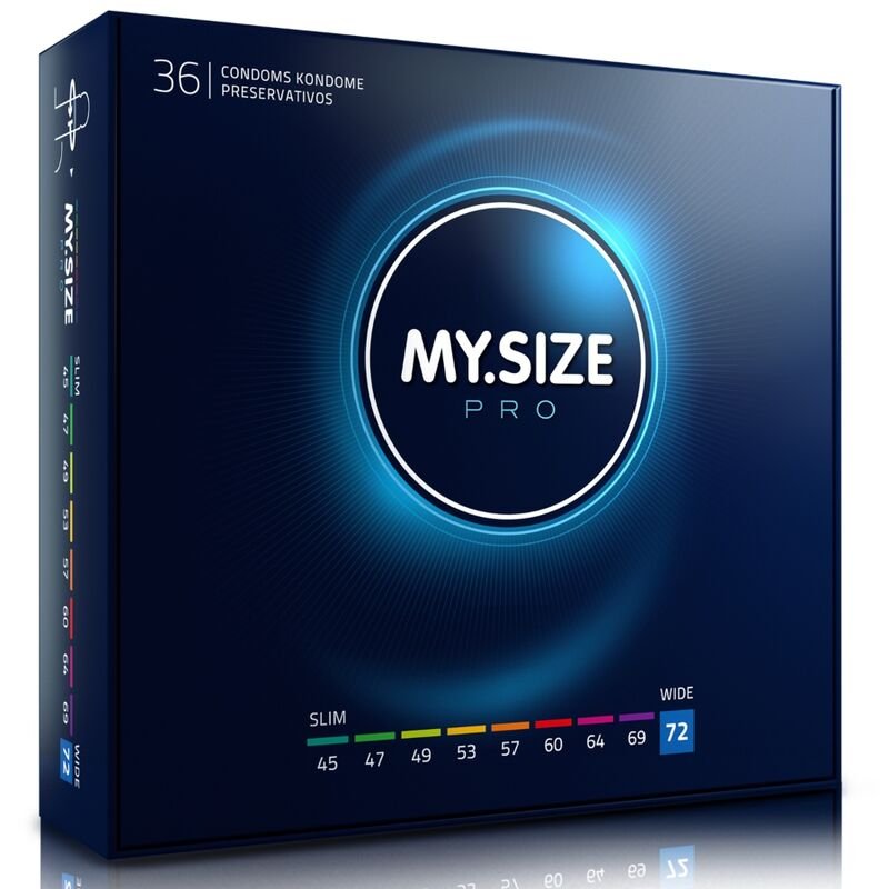 Buy My Size - Pro Condoms 72 Mm 36 Units